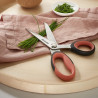 Brabantia Tasty+ Kitchen Shears 1001203, Corrosion-Resistant, Stainless Steel, Pink