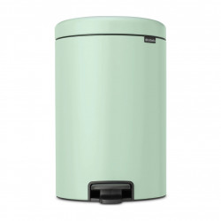 Κάδος απορριμμάτων με πεντάλ Brabantia NewIcon 1008847, 20 l, Ομαλό κλείσιμο, Αντιολισθητική βάση, Ανοιχτό πράσινο