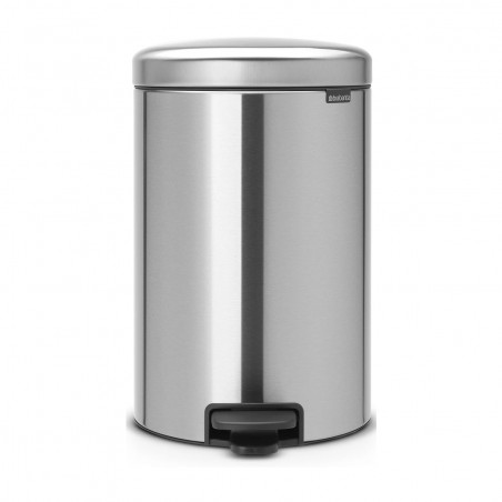 Brabantia NewIcon 649041 Pedal Bin, 20 L, Soft-Close, Non-Slip Base, Stainless Steel/Matte