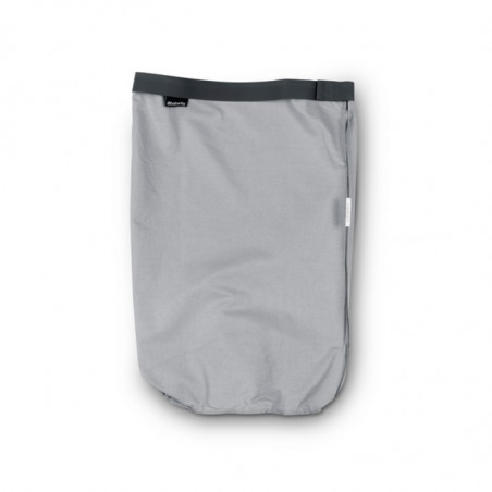 Торба за кош за пране Brabantia 90300186, 30-35 л, Перяща се, Памук, Сив