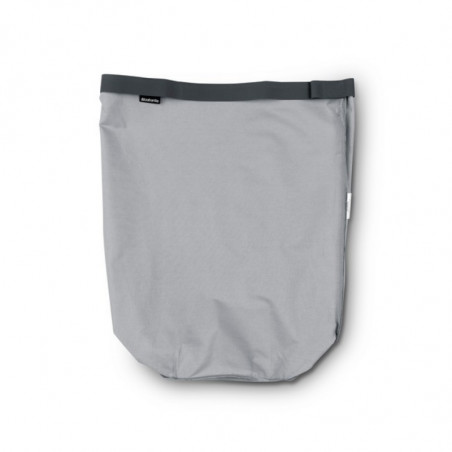 Торба за кош за пране Brabantia 90300187, 50-60 л, Перяща се, Памук, Сив