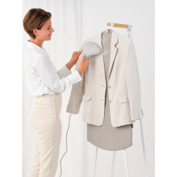 Accesoriu pentru calcarea cu aburi pe verticala Brabantia Linn 1008937, Instalare usoara, Reglabil, Gri