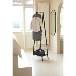 Brabantia Linn 1008936 Handheld Steam Iron Attachment, Easy to Install, Adjustable, Black