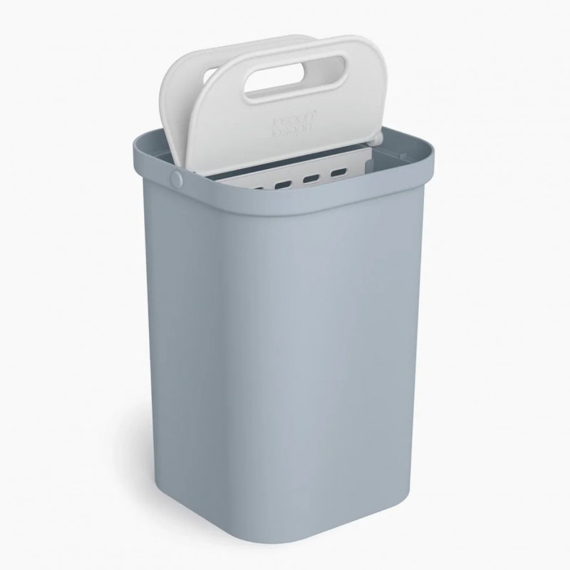 szelektív hulladékgyűjtő Joseph Joseph 30109, 4 l, Szellőző, BPA mentes, Szürke/zöld