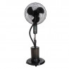Ανεμιστήρας υδρονέφωσης Voltz OV51760K16M, 85W, 3.5L, 3 ταχύτητες, χρονοδιακόπτης, τηλεχειριστήριο, Μαύρο