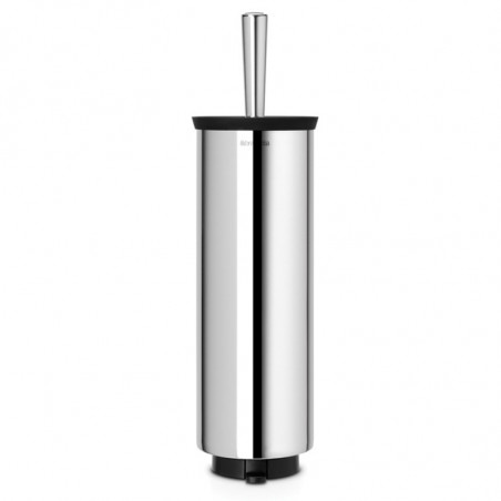 Brabantia Profile Toilet Brush 90300284, 43 cm, Fully covered brush, Wall-mountable, Stainless steel