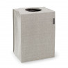Brabantia Laundry Bag 1001093, 55 L, Rigid, Removable Bottom, Magnetic Handles, Gray