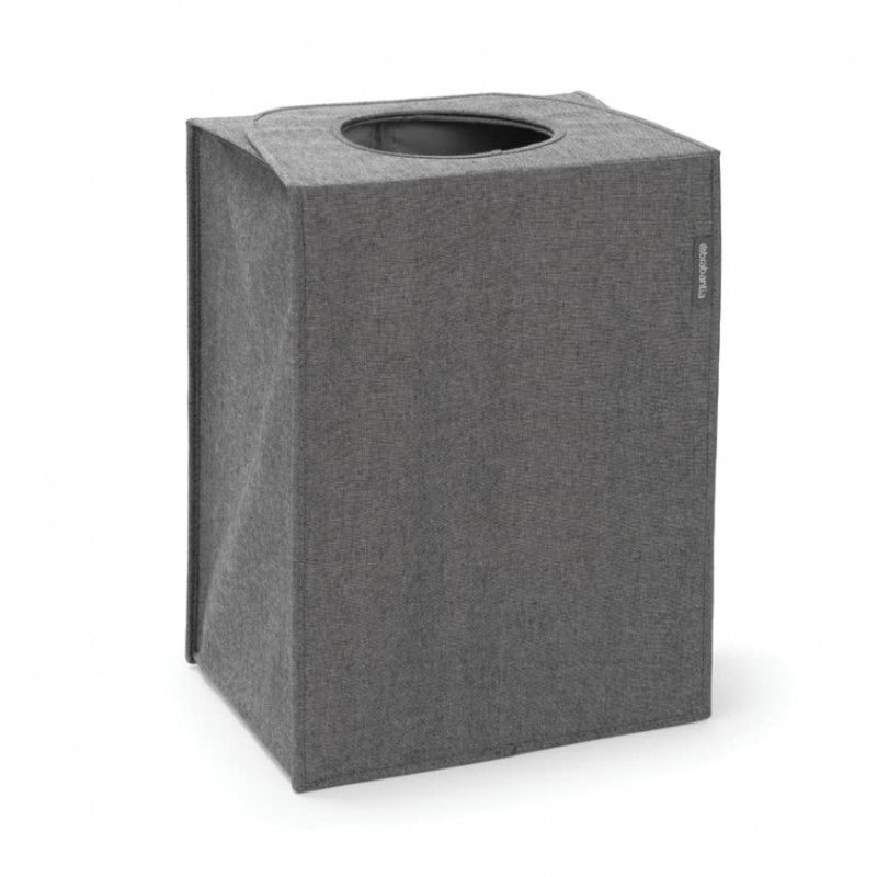 Торба пране Brabantia 55L, Pepper Black, правоъгълна