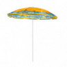 Umbrela de plaja Muhler U5037 651449, 180x180 cm, Fara suport, Brat rabatabil, 8 spițe, Multicolor