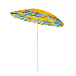Ομπρέλα παραλίας Muhler U5037 651449, 180x180 cm, Χωρίς βάση, Βραχίονας σπασίματος, 8 πλευρές, Ποικιλία