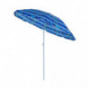 Umbrela de plaja Muhler U5037 651449, 180x180 cm, Fara suport, Brat rabatabil, 8 spițe, Multicolor