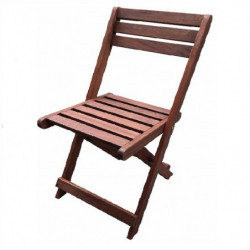 Set masa si scaune pentru gradina Kreta Muhler Meranti 1001746, 3 piese, Lemn Meranti/Shorea, Pliabil, Maro rosiatic