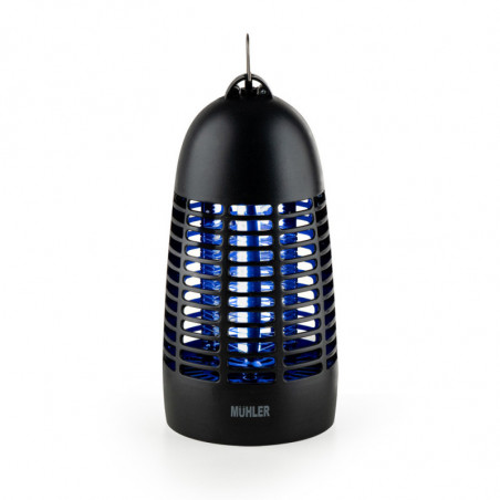 Lampa UVA pentru insecte Muhler MIK-30 1003955, 4W, 20 m², Sigura pentru oameni si animale, Negru