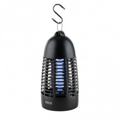 Lampa UVA pentru insecte Muhler MIK-30 1003955, 4W, 20 m², Sigura pentru oameni si animale, Negru