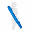 Ομπρέλα παραλίας MUHLER 2119 1008628, Ø160 cm, 195 cm ύψος, 8 νευρώσεις, UV προστασία UPF 50+, Βραχίονας Breakaway, Μπλε