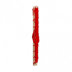 Въжен хамак Muhler 9041, Единичен, До 100 кг, Червен