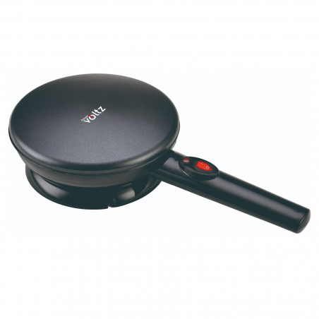 Oliver Voltz OV51323B Pancake Maker, 800W, Temperature Control, Indicator Light, Non-stick Coating, Black