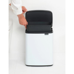 Кош за смет Brabantia Bo Small 12L, White