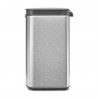 Cos de gunoi Brabantia Bo Small 1006625, 4 L, Deschidere lina si silentioasa, Baza antiderapanta, Rezistent la amprente, Inox/Mat