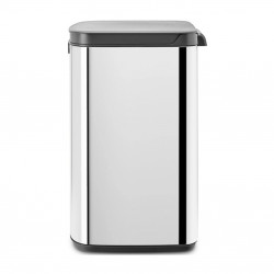Кош за боклук Brabantia Bo Small 1006630, 7 л, Плавно и безшумно отваряне, Противоплъзгаща основа, Инокс