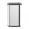 Cos de gunoi Brabantia Bo Small 1006630, 7 L, Deschidere lina si silentioasa, Baza antiderapanta, Inox