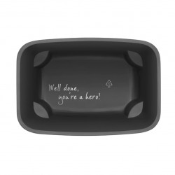 Κάδος Brabantia Bo Small Hi 1006640, 4 L, Ανυψωμένος, Ομαλό και αθόρυβο άνοιγμα, Αντιολισθητική βάση, Γκρι