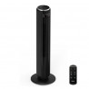 Levoit TempSense 36 DC Tower Fan, 26W, 92 cm, For up to 49 m², 12 speeds, 4 modes, Timer, 90° Oscillation, Remote Control, Black