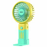 Rosberg R51760M Portable Handheld Fan, USB, 2W, 3 Speeds, On/Off Button, Blue/Yellow