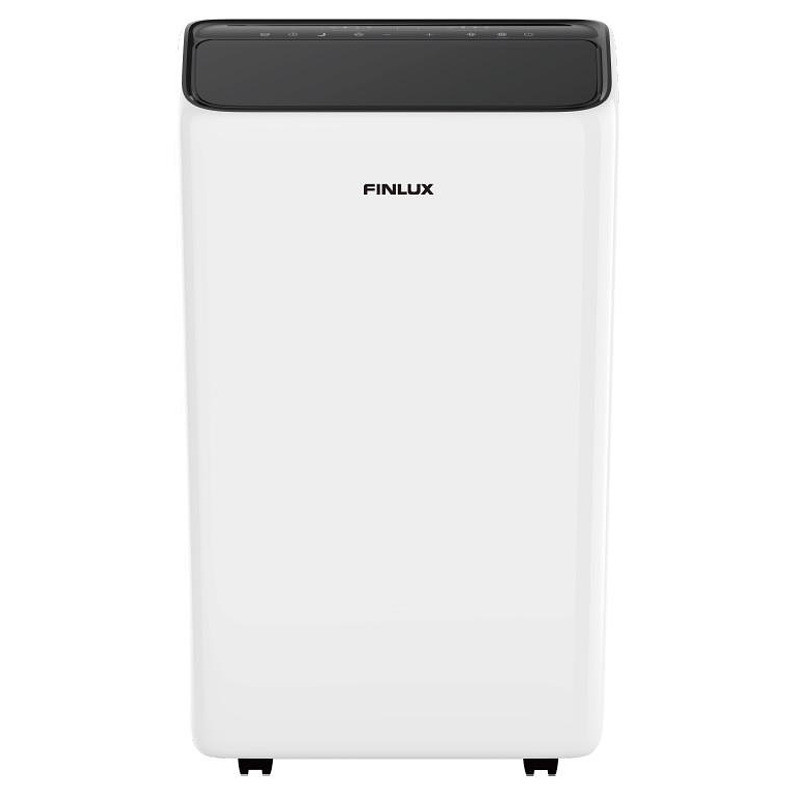 Κινητό κλιματιστικό Finlux MIA12HOT, 12000 BTU, 24 m2, Class A, 450 m3/h, αφύγρανση 2l/h, λευκό
