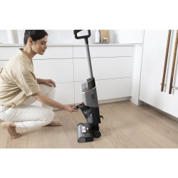 Shark HydroVac WD210EU Upright Vacuum Cleaner, 170W, 0.5 L, 88 m², Self-cleaning, 25-minute runtime, Gray