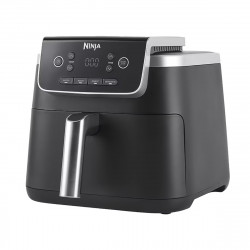 Friteuza cu aer cald Ninja AF140EU PRO, 1750W, 4.7 L, 40-240°C, 4 programe, Timer, AirCrisp, Acoperire antiaderenta, Negru