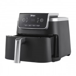 Фритюрник с горещ въздух Ninja AF140EU PRO, 1750W, 4.7 л, 40-240C, 4 програми, Таймер, AirCrisp, Незалепващо покритие, Черен