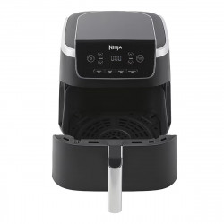 Фритюрник с горещ въздух Ninja AF140EU PRO, 1750W, 4.7 л, 40-240C, 4 програми, Таймер, AirCrisp, Незалепващо покритие, Черен