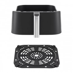 Φριτέζα ζεστού αέρα Ninja AF140EU PRO, 1750W, 4.7 l, 40-240C, 4 προγράμματα, Χρονοδιακόπτης, AirCrisp, Αντικολλητική επίστρωση, Μαύρο