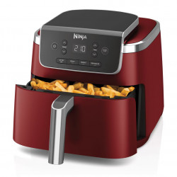 Фритюрник с горещ въздух Ninja AF140EUCM PRO, 1750W, 4.7 л, 40-240C, 4 програми, Таймер, AirCrisp, Незалепващо покритие, Бордо