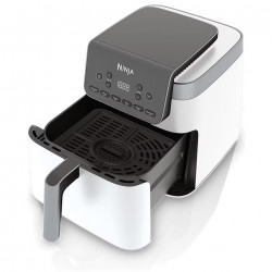 Φριτέζα ζεστού αέρα Ninja Max Pro AF180EUWH, 2000W, 6,2 l, 1,2 kg, 40-240C, 6 προγράμματα, Λευκό