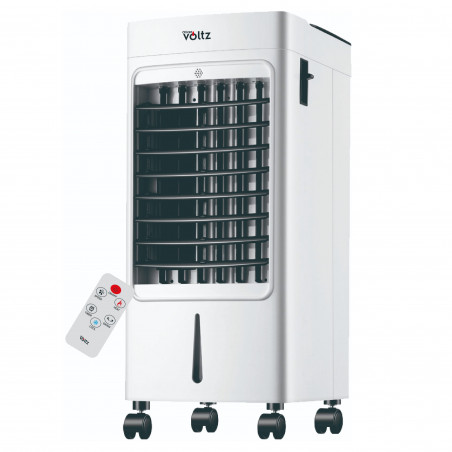 Rаcitor mobil cu incalzire si umidificare 3in1 Oliver Voltz OV51761BH, 75-2000W, 4 L, Timer, 3 viteze, Telecomanda, Alb