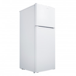 Ψυγείο με καταψύκτη Tesla RD1600HE, 151 L, 123 cm, Ενεργειακή κλάση E, Αυτόματη απόψυξη, LED, Λευκό