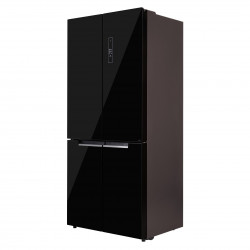 Хладилник с фризер Tesla RF5100FMB, 250W, 511Л, Енергиен клас Е, Инвертор, Total No Frost, Metal Cooling, LED, Дисплей, Черен