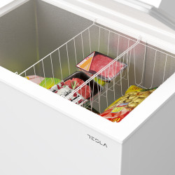 Congelator orizontal Tesla RH2001ME, 198 l, R600a, Clasa E, SN/N/ST, 9kg/24h, Alb