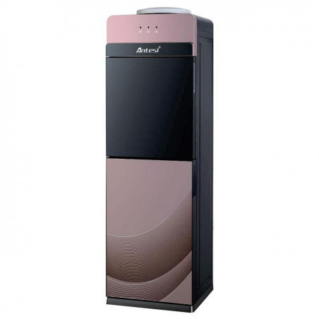 Диспенсър Elite WDC-2506RO, 550W, 10-85C, Охлаждане 2 л/ч, Затопляне 5 л/ч, Компресорен, Стъклена врата, Розов/черен