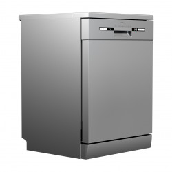 Masina de spalat vase Tesla WD661MX, 2100W, Clasa E, 7 programe, Start intarziat, Control electronic, Blat mobil, Incărcare pe jumatate, Inox