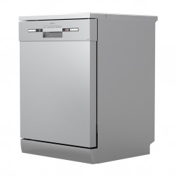 Masina de spalat vase Tesla WD661MX, 2100W, Clasa E, 7 programe, Start intarziat, Control electronic, Blat mobil, Incărcare pe jumatate, Inox