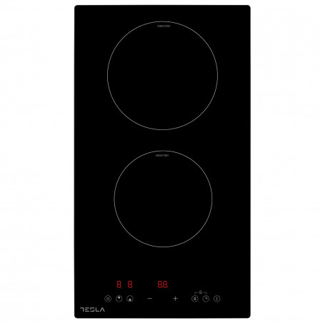 Plita incorporabila Tesla HI3201MB, 3500W, 9 trepte, Timer, Protectie copii, Indicator caldura reziduala, Negru
