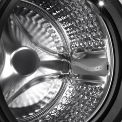 Tesla WF81480T Front-Load Washing Machine, 1900W, 8 kg, 1400 rpm, Inverter Motor, Energy Class A, 14 Programs, White/Black