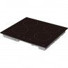 Tesla HI6401MB Built-in Glass-Ceramic Cooktop, 7200W, 4 Zones, 9 Settings, Timer, Residual Heat Indicator, Child Lock, Black