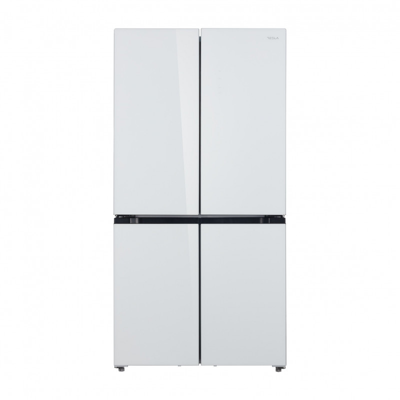Frigider cu congelator Tesla RM5600FSNWE, 567 l, Clasa E, 4 usi, Total No Frost, Compresor invertor dublu, 41 dB, Alb
