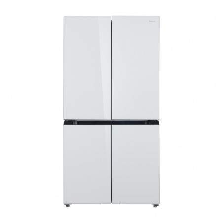 Frigider cu congelator Tesla RM5600FSNWE, 567 l, Clasa E, 4 usi, Total No Frost, Compresor invertor dublu, 41 dB, Alb