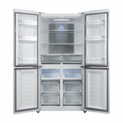 Frigider cu congelator Tesla RM5600FSNWE, 567 l, Clasa E, 4 usi, Total No Frost, Compresor invertor dublu, 41 dB, Alb