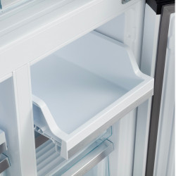 Frigider cu congelator Tesla RM5600FSNWE, 567 l, Clasa E, 4 usi, Total No Frost, Compresor invertor dublu, 41 dB, Alb